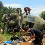 12 hurt as Philippine Air Force helicopter crash-lands