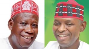 Ganduje (L), Yusuf (R)