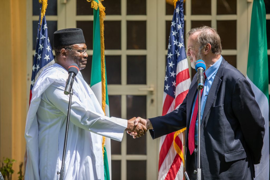 Joint Press Availability Assistant Secretary Tibor P. Nagy with INEC Chairman, Mahmood Yakubu – Abuja – November 8, 2018
