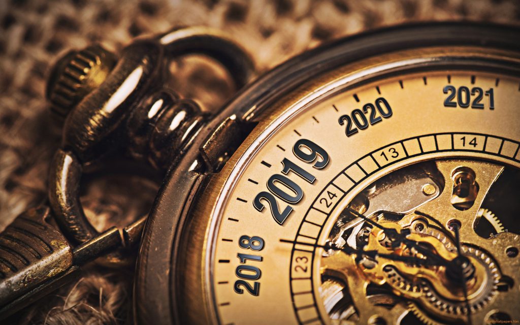 2019-clock-new-year