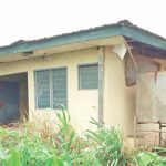 Dilapidated Male Ward of Primary Healthcare Centre, Amanuke