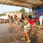 Cultural dancers thrilling the crowd during the show
