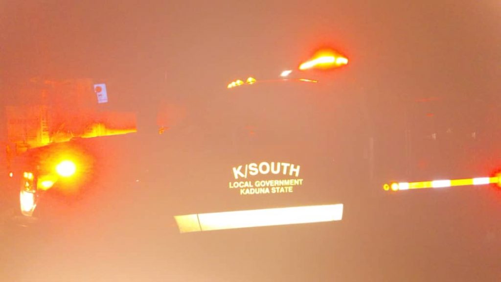 Several electronic shops on Ahmadu Bello Way, Kaduna on fire