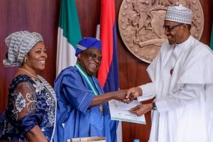 Prof Olu Obafemi receives national honour from President Buhari