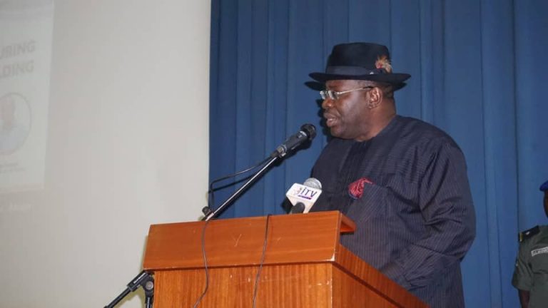 Restructuring: Gov Dickson tackles Buhari