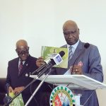 SGF Boss Mustapha representing President Buhari at book launch