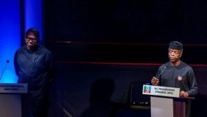 Peter Obi (L), Yemi Osinbajo (R)