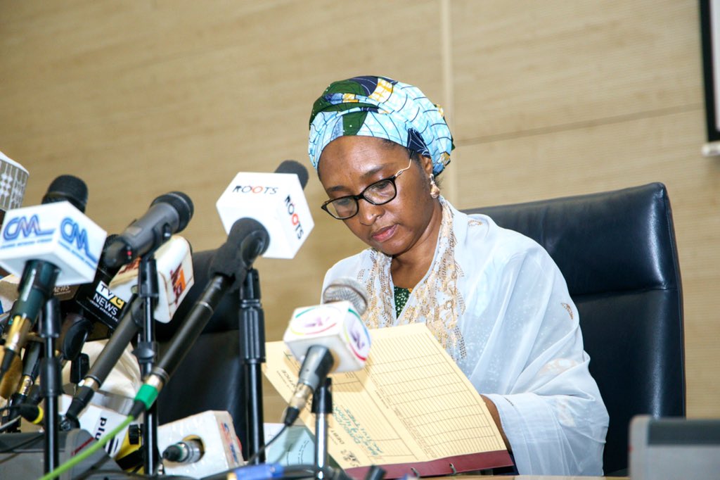 Minister of Finance Zainab Ahmed