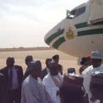 JUST IN: Buhari in Sokoto on Shagari condolence visit