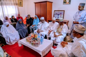 Shagari: Buhari, Jonathan, Obi visit family