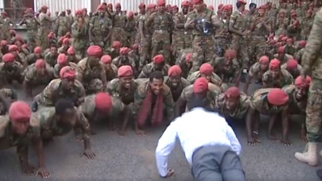 Ethiopia sentences 66 soldiers in prison for marching on PM’s residence