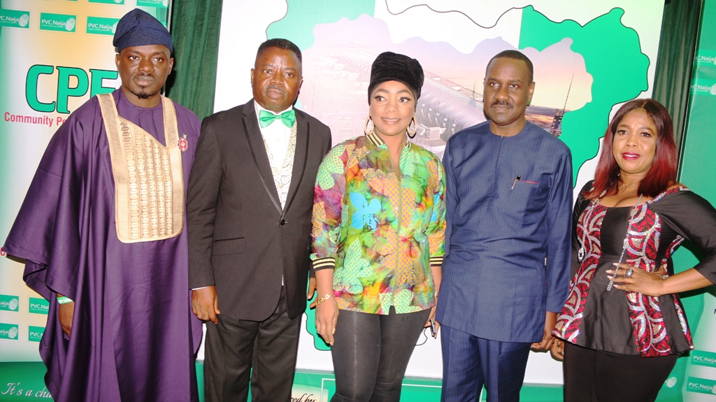 L-R Hon. David Emmanuel Ombugadu, Dr. Bolaji Akinyemi, An Actress, Bimbo Akinsanya, Pastor Ituah Ighodalo and Kenny saint Brown during the event(1)