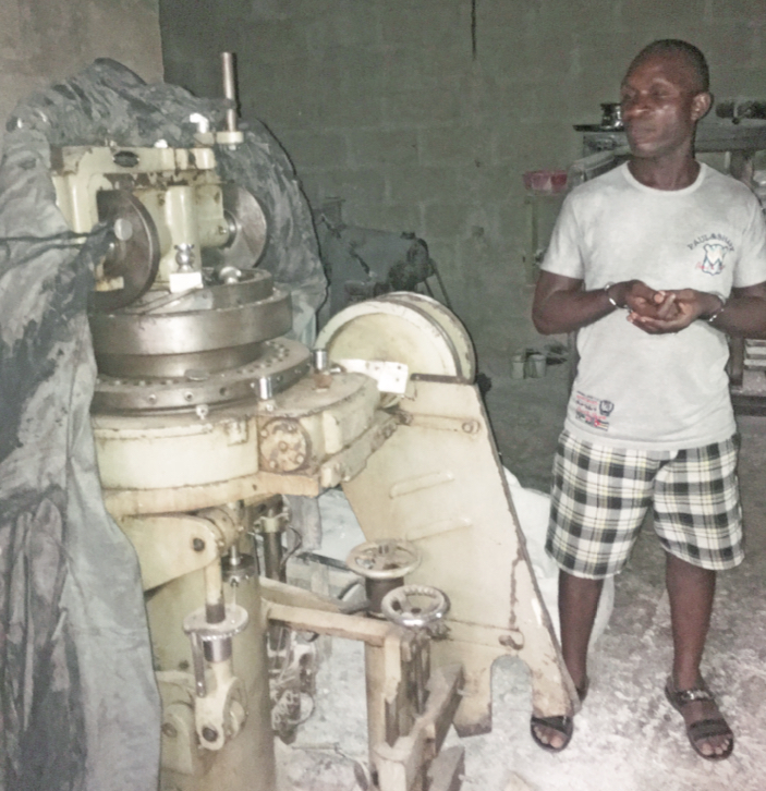 MADU AT THE ILLEGAL DRUG FACTORY