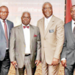 Mr. Adekunle Adegbenro, President, Ojodu Stake; Mr. Onuoha Ukeh