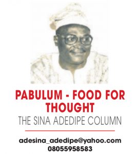PABULUM – FOOD FOR THOUGHT