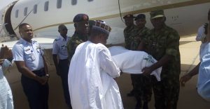 Governor Tambuwal receiving remains of late President Shagari in Sokoto (Saturday, Dec 29, 2018)