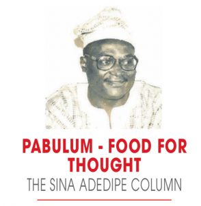 SINA ADEDIPE COLUMN