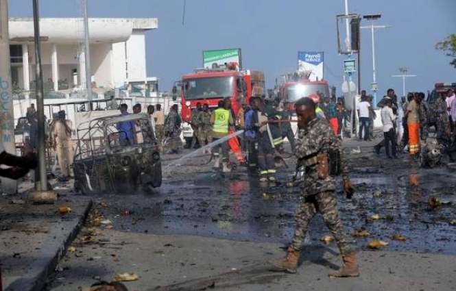 Somalia blasts kill 16 near presidential palace, including four media workers