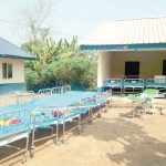 The health centre and some of the items including beds donated by Lotery Trust Fund