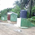 The new public toilets in Ibedu