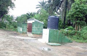 The new public toilets in Ibedu