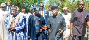 Tinubu 2nd left Osinbajo 2nd right