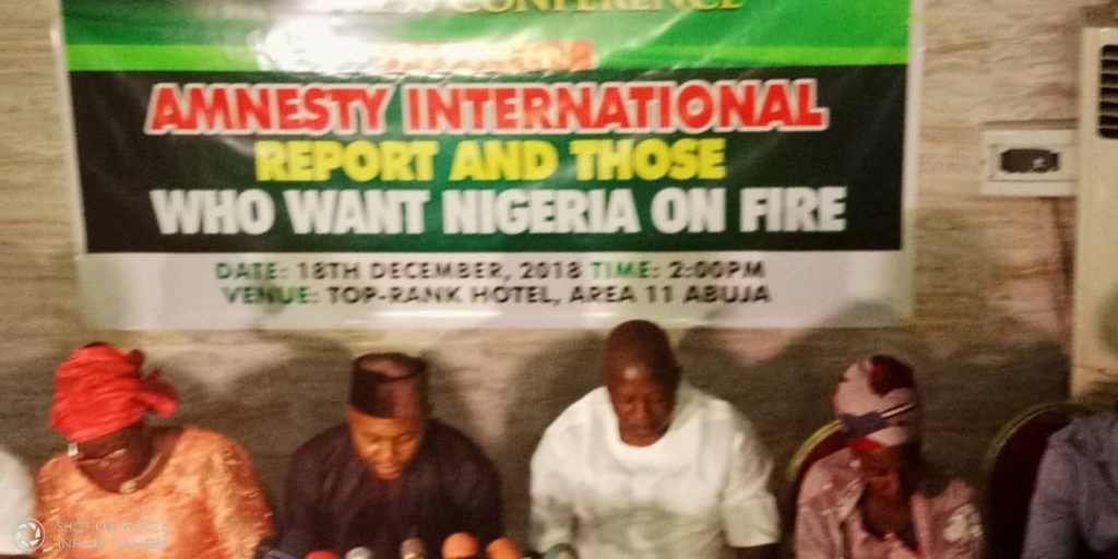 Farmers/herders crisis: Amnesty International accused of falsehood