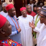 igbo-leaders-with-buhari