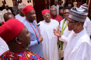 igbo-leaders-with-buhari