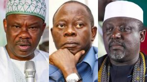 Amosun, Oshiomhole, Okorocha