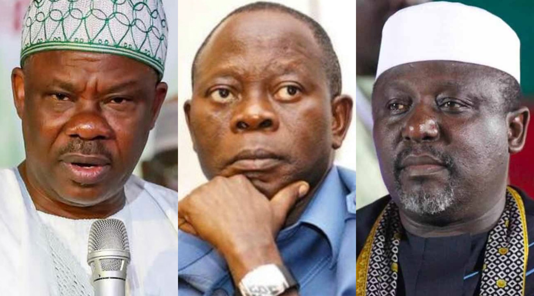 Amosun, Oshiomhole, Okorocha