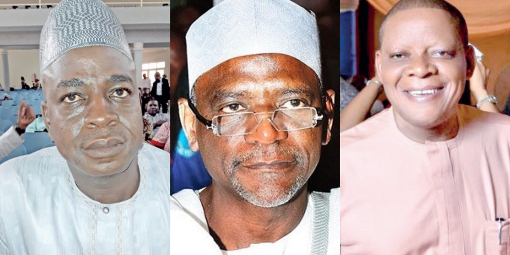 L-R: Dutse, Adamu, Ene