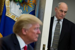 Trump’s chief of staff John Kelly to leave White House job