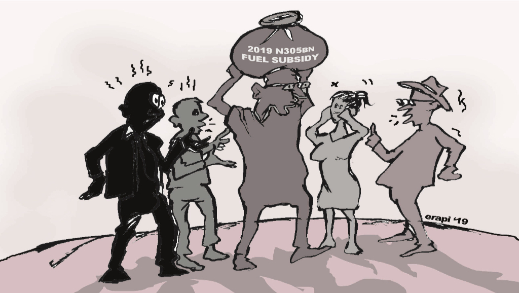 019 budget shocker- Nigerians query FG over N305bn fuel subsidy provision