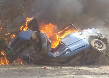1 dead, two hospitalised in Edo road crash fire