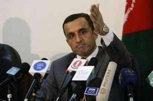 Afghan minister of interior affairs, Amrullah Saleh