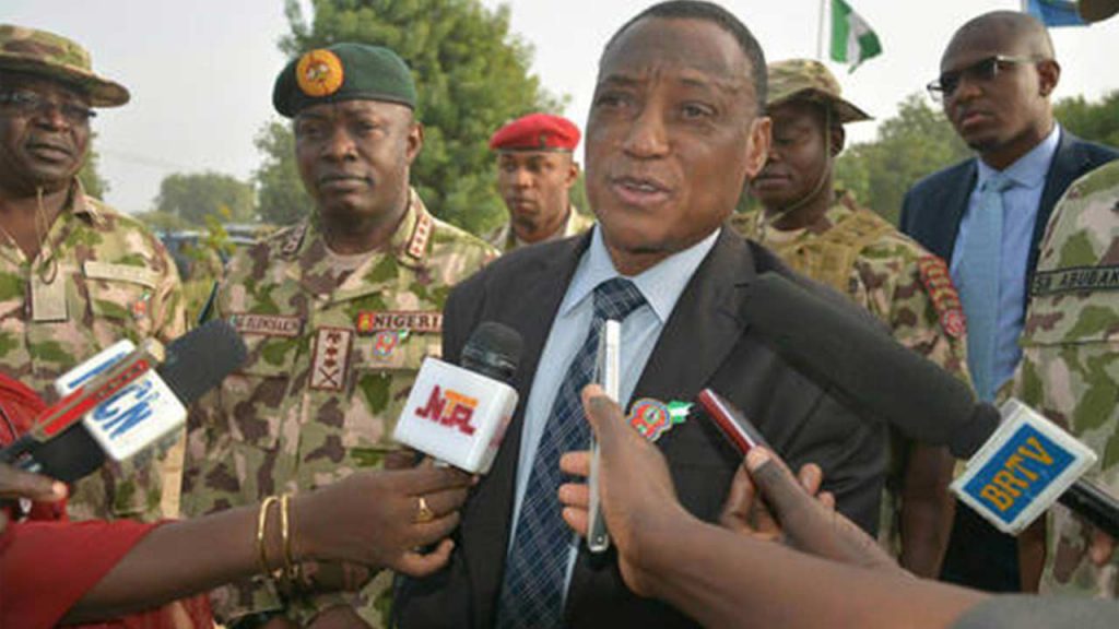 Mansur Dan Ali, Minister of Defence