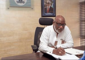 Ondo State Governor Rotimi Akeredolu