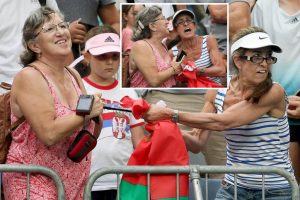 Australian Open: Fan fight over headband goes viral!