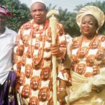 Eze Okoli, his Lolo and some members of the ruling council