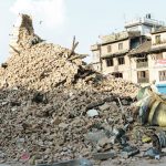 Houses built on waste heap