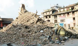 Houses built on waste heap