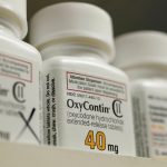 Bottles of prescription painkiller OxyContin made by Purdue Pharma LP