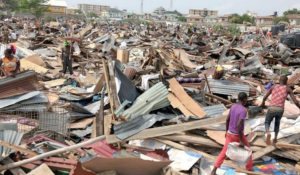 Otodo Gbame after the demolition