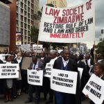 Zimbabwean lawyers march to demand justice for jailed protesters
