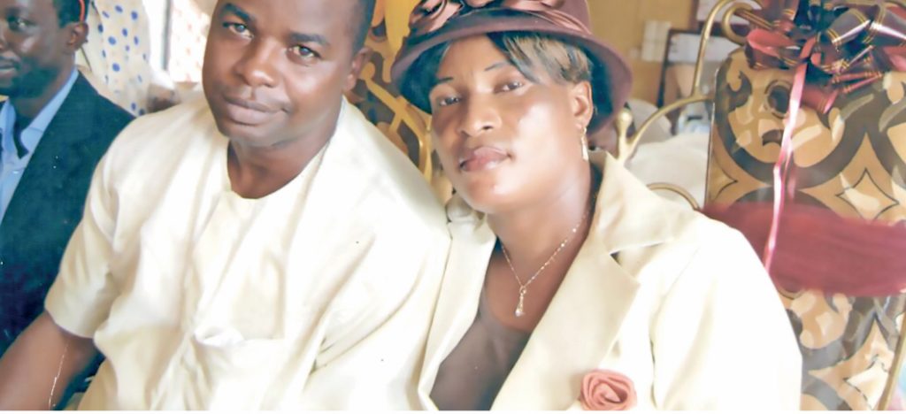 The late Omolara Kalejaiye and her husband, High Chief Kehinde Kalejaiye