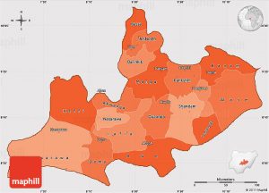 Plateau state map