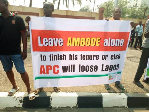 Ambode Protest
