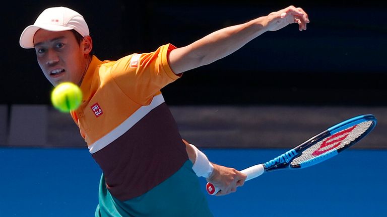 Nishikori survives huge Australian Open scare against Karlovic
