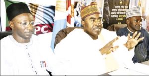 Chairman of the Campaign committee, Gen. Buba Marwa